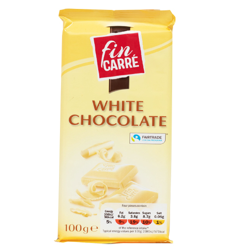 Fin carre White Chocolate